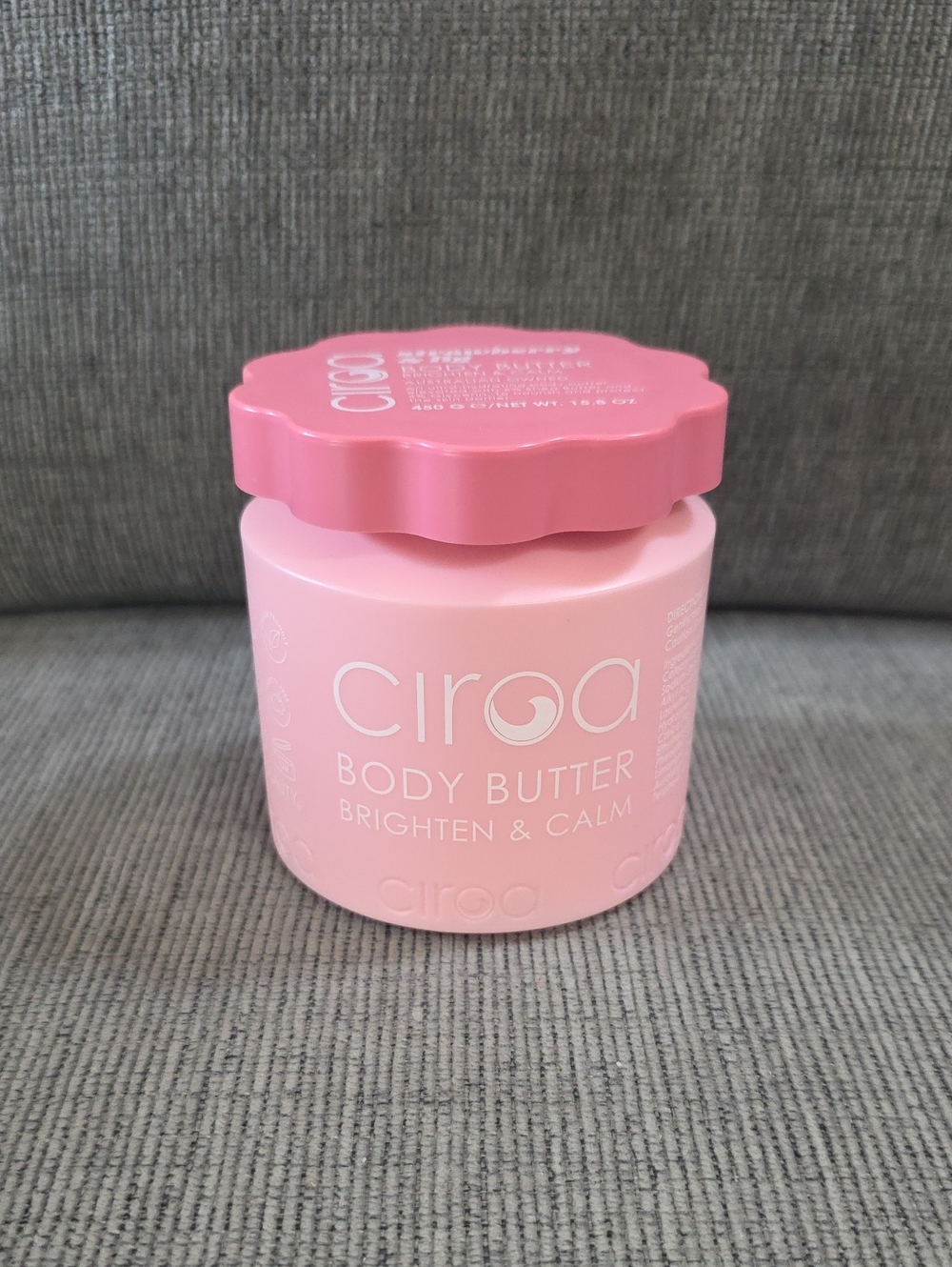 Ciroa Body Butter - Brighten & Calm Strawberry & Fig, New, 15.8oz.